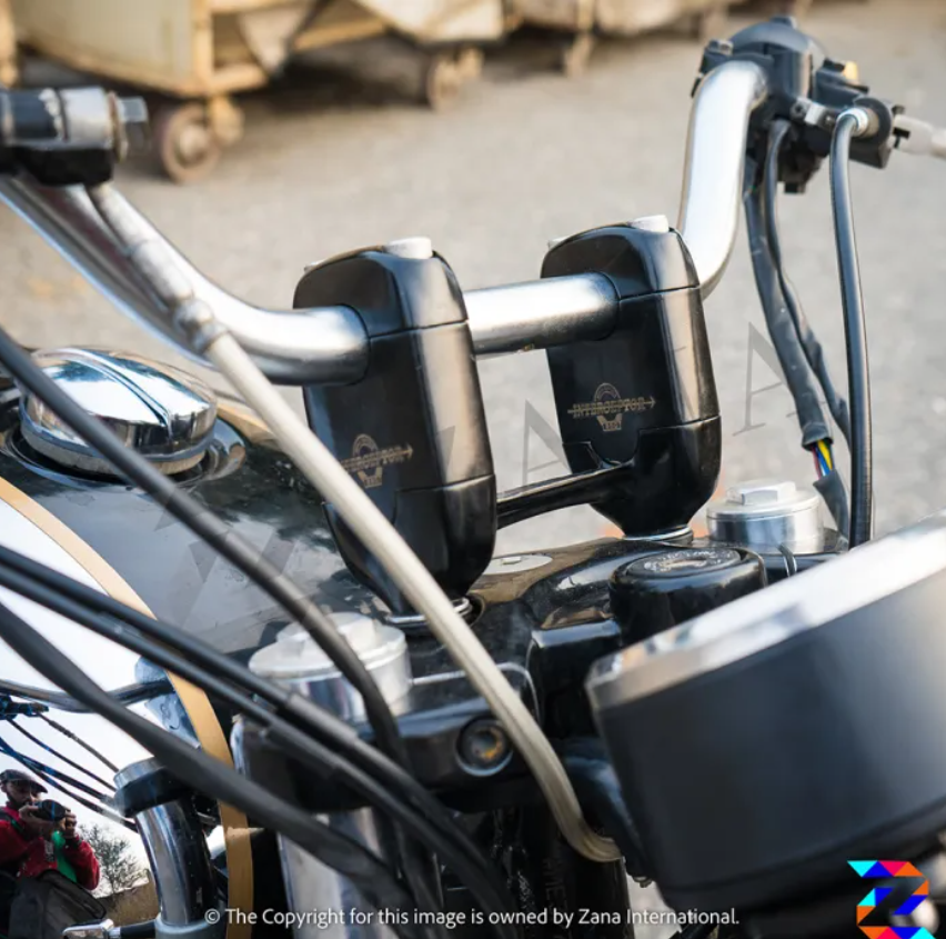 Thumbnail: Zana Vertical Handlebar Riser (RE Interceptor & Continental GT 650)