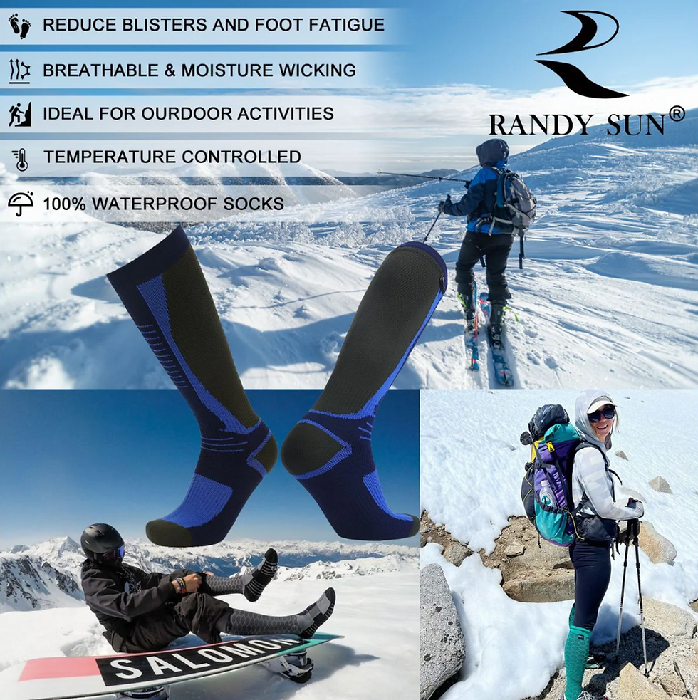 Thumbnail: Randy Sun Waterproof & Breathable Socks (Knee High)