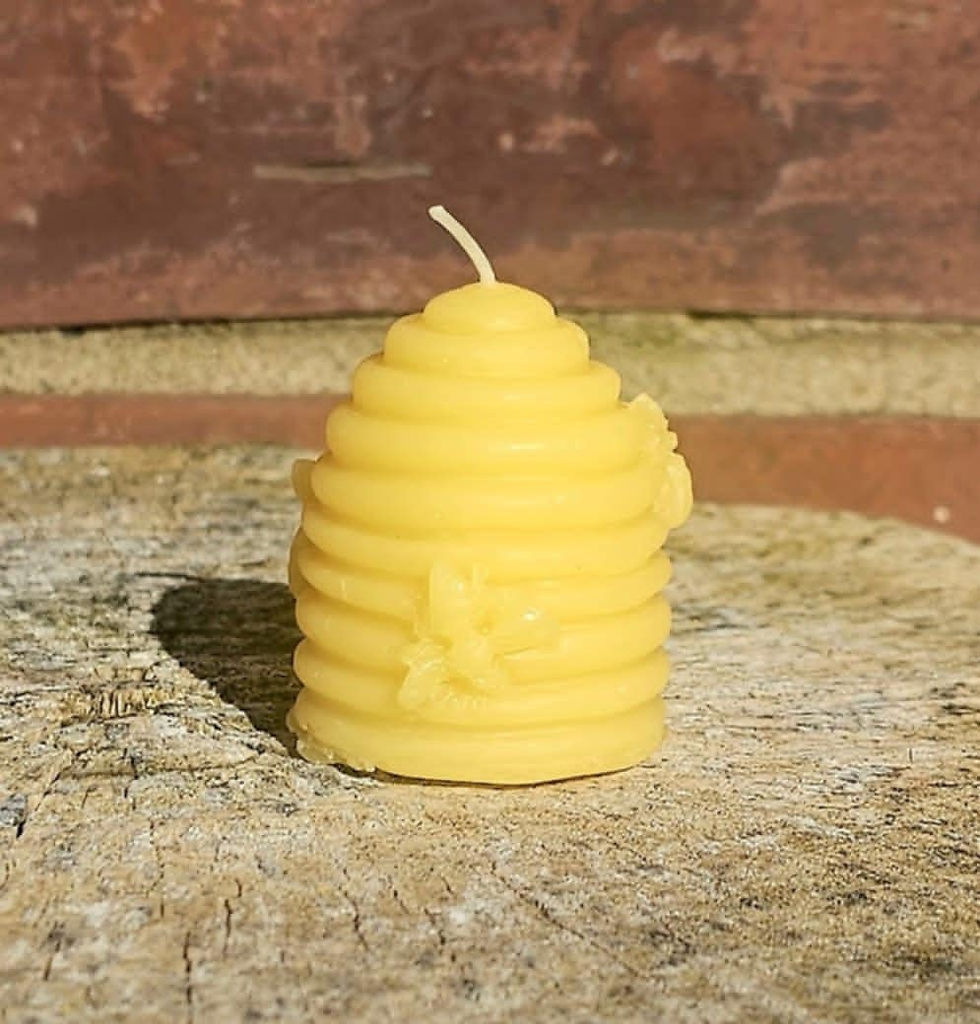 Thumbnail: Beehive Candle Hemp Wick Alpha Honey Farm