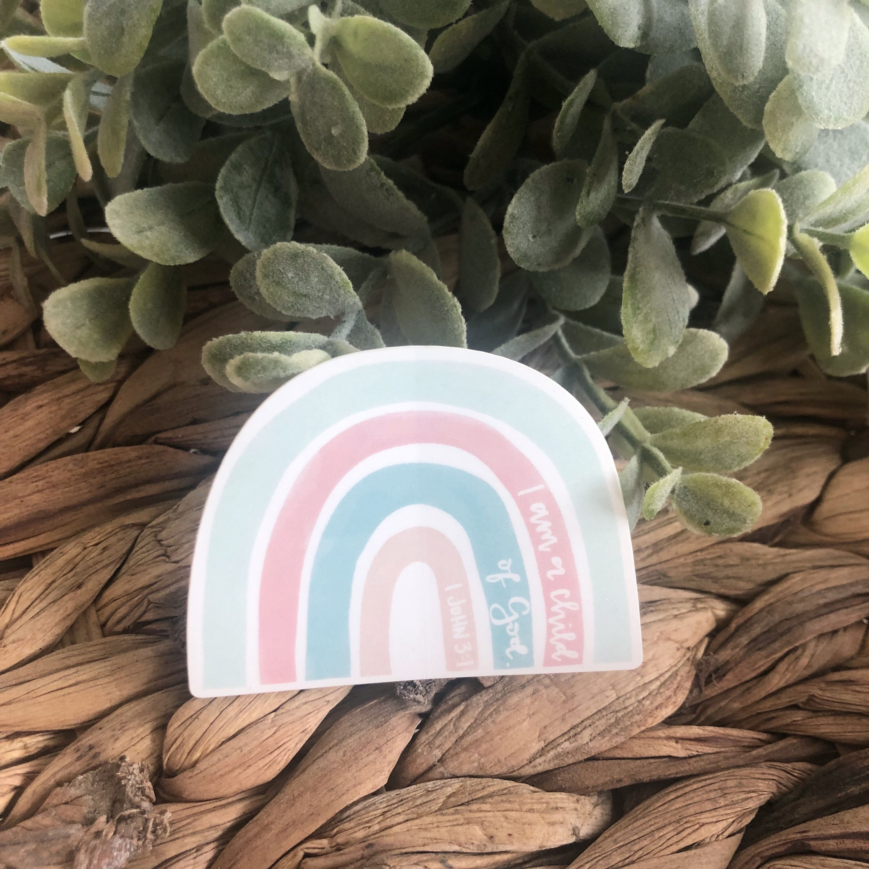 I Am A Child of God Sticker