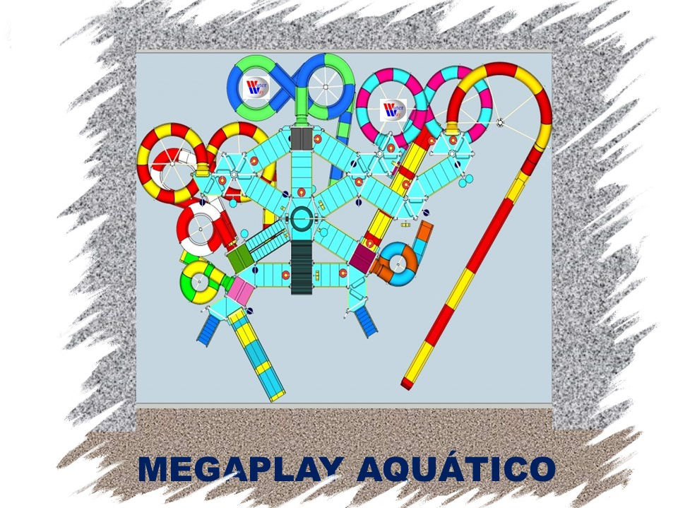 Mega play aquático