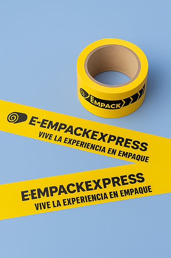 Cinta adhesiva personalizada a 2 tintas.