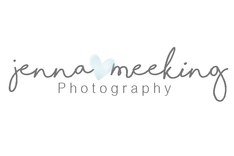 Jenna Meeking Photography Logo for weddings baby and family photoshoots