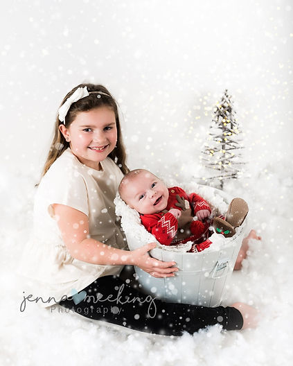 christmas mini children photoshoot leeds