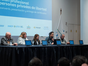 Formación profesional para personas privadas de libertad: nuevo convenio y entrega de certificados