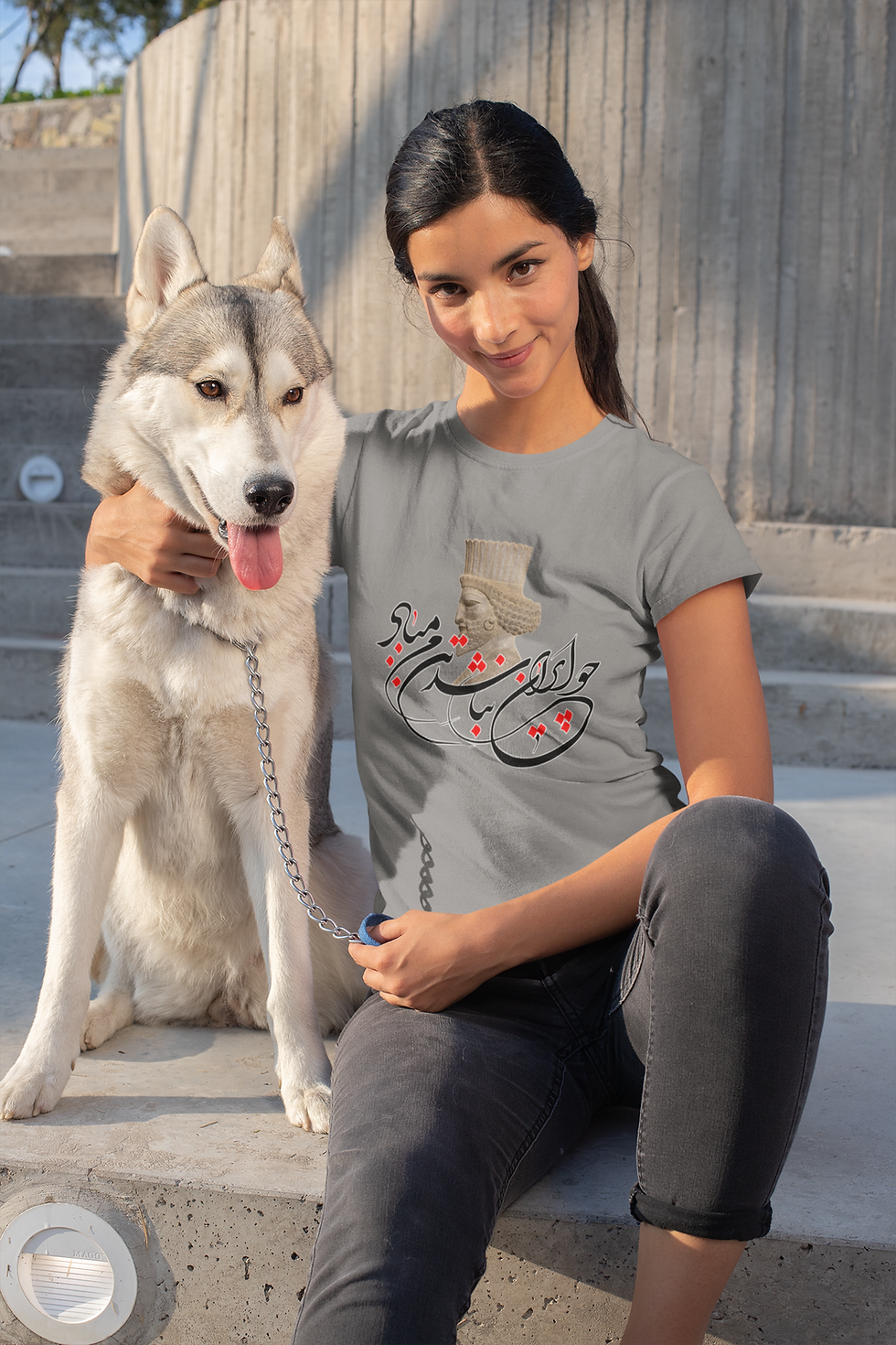Thumbnail: Cyrus the Great | Premium Womens Crewneck T-shirt