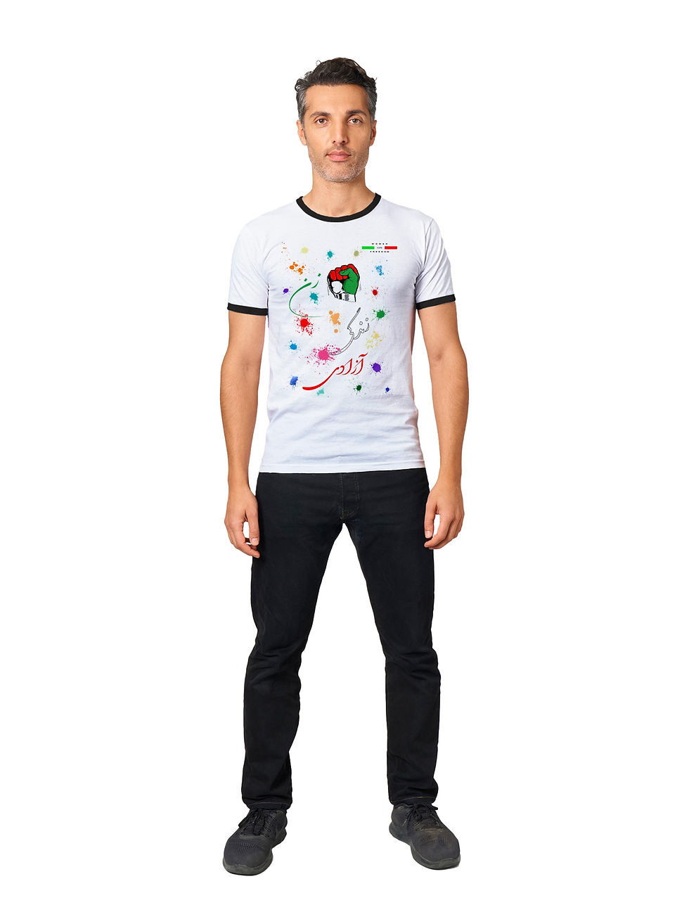 Thumbnail: Women Life Freedom | Unisex Ringer T-shirt