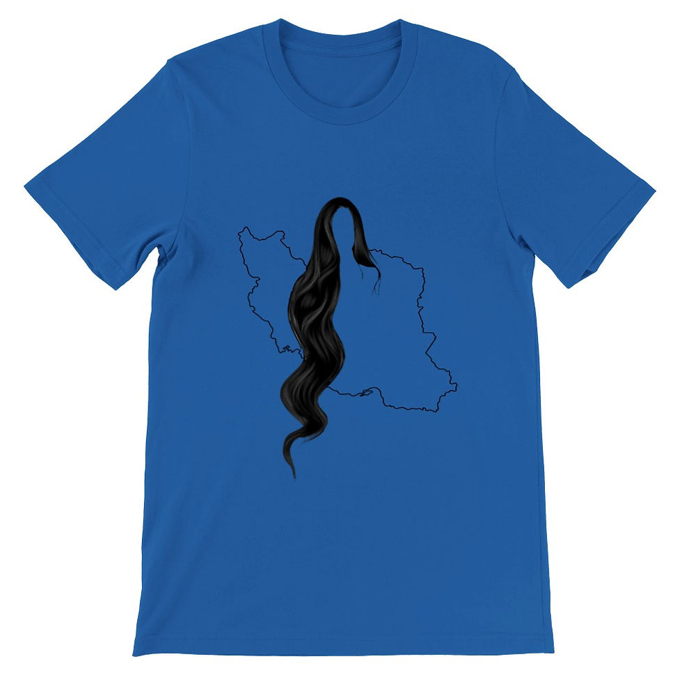 Thumbnail: Women Iran Freedom | Premium Unisex Crewneck T-shirt