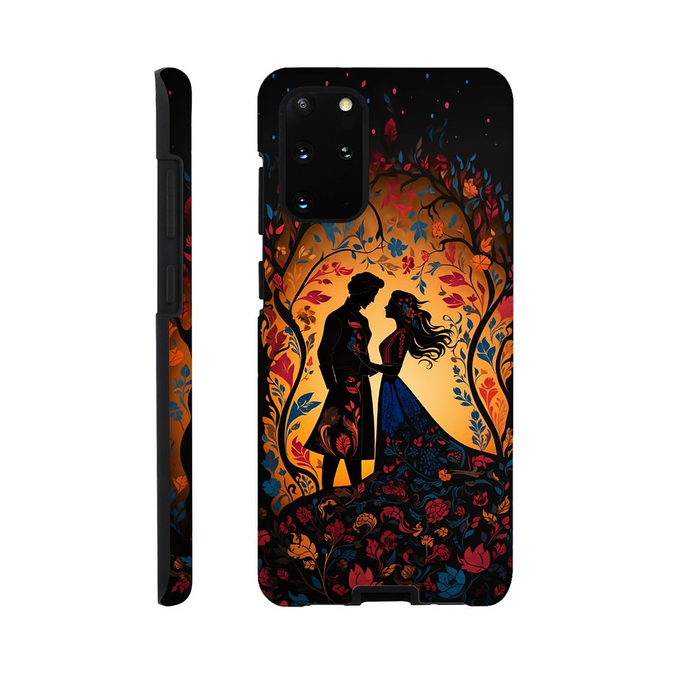 Thumbnail: Romantic Elegance | طرح شیرین و فرهاد | Persian Love Blossoms Modern Design