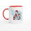 Thumbnail: Mahsa 11oz Ceramic Mug with Color Inside