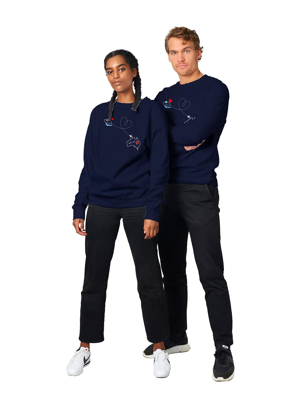 Thumbnail: Homesick Persian/Aussie | Premium Unisex Crewneck Sweatshirt