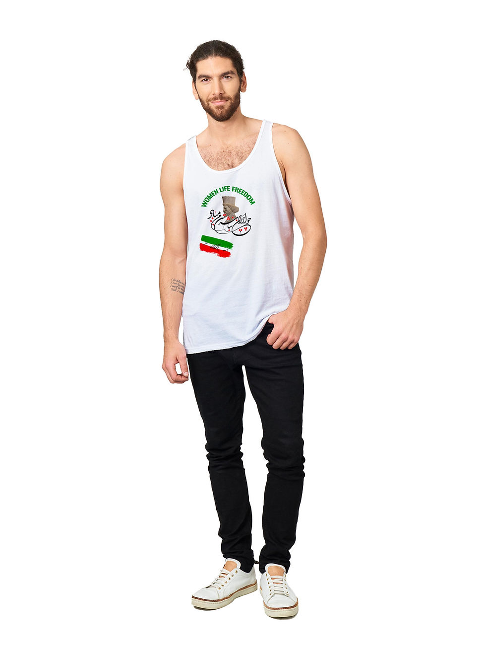 Thumbnail: Women Life Freedom | زن زندگی آزادی | Premium Unisex Singlet (Tank Top)