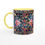 Thumbnail: Traditional Floral Design | 11oz Ceramic Mug with Color Inside | 7 Colors