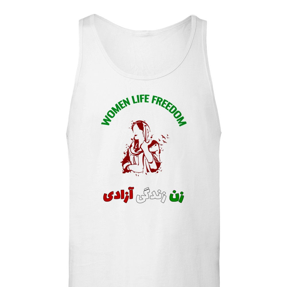 Mahsa Amini | زن زندگی آزادی | Premium Unisex Singlet (Tank Top)