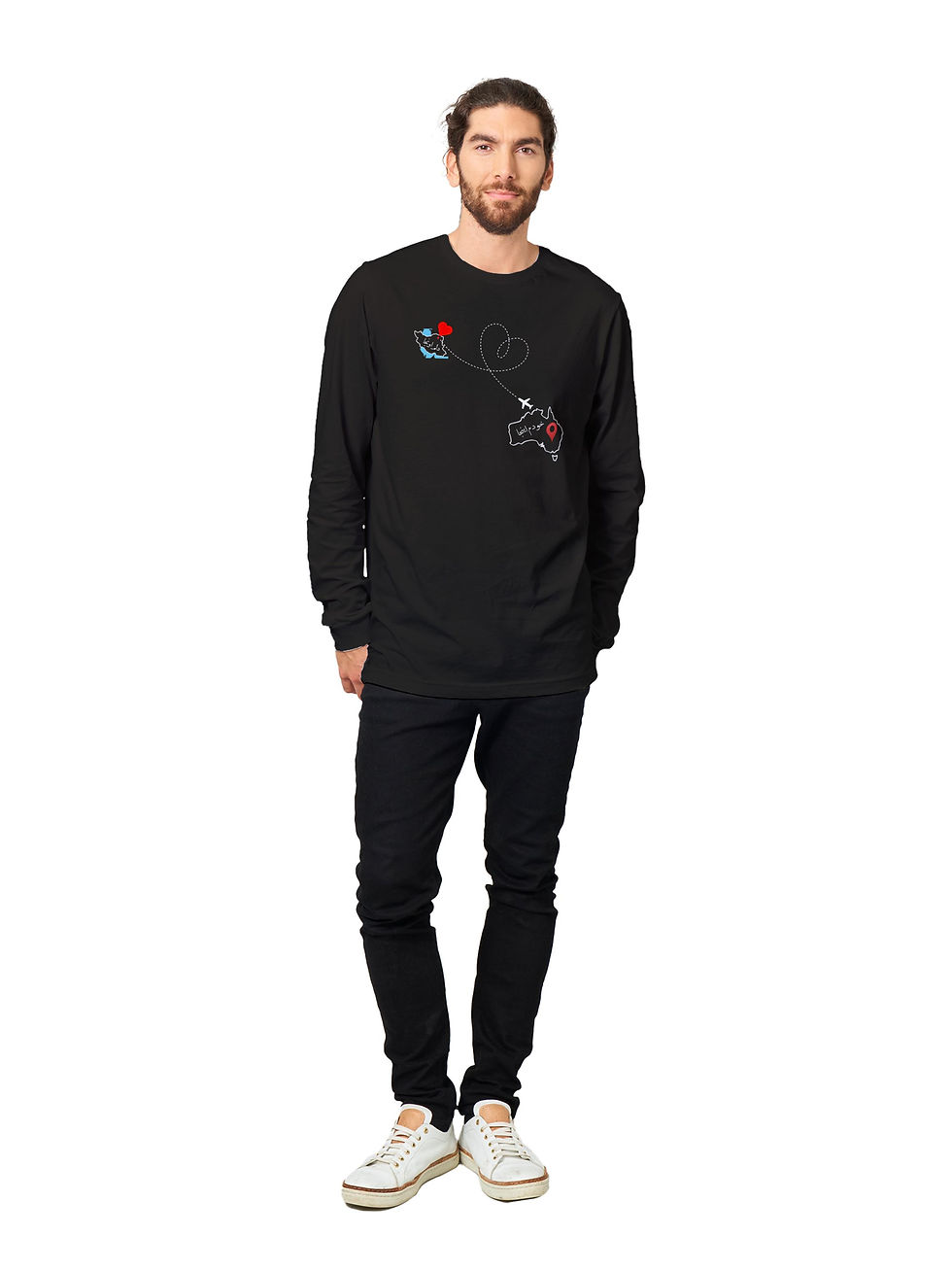 Thumbnail: Homesick Persian/Aussie | Premium Unisex Longsleeve T-shirt