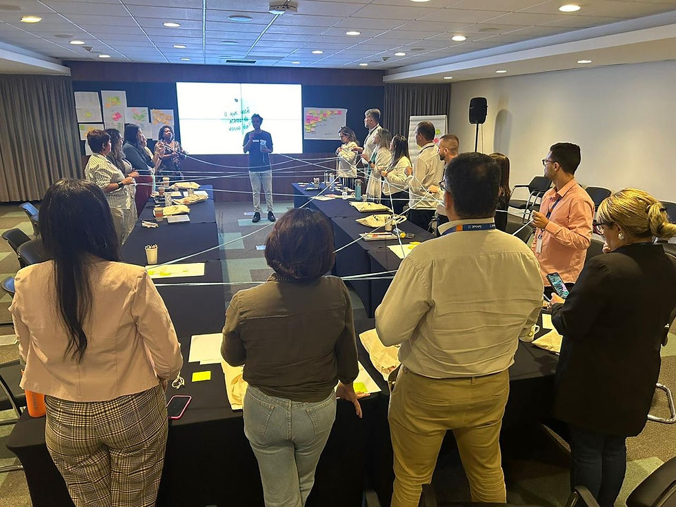 Treinamento corporativo - Bora fazer junto, desencaixotando a criatividade