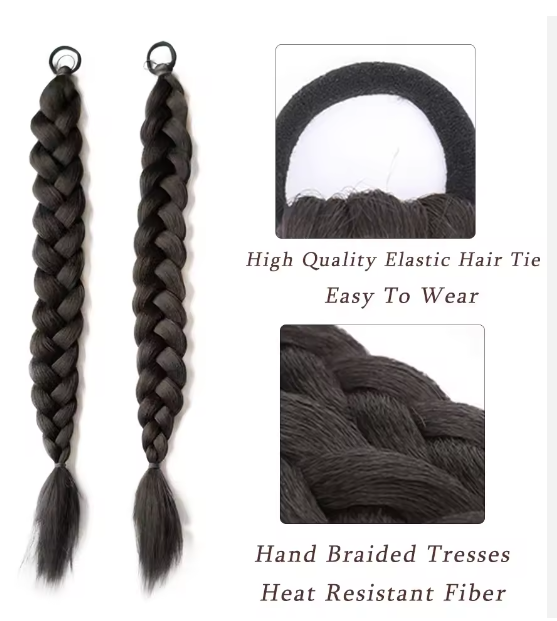 Thumbnail: Kids -Ponytail Braided Extension