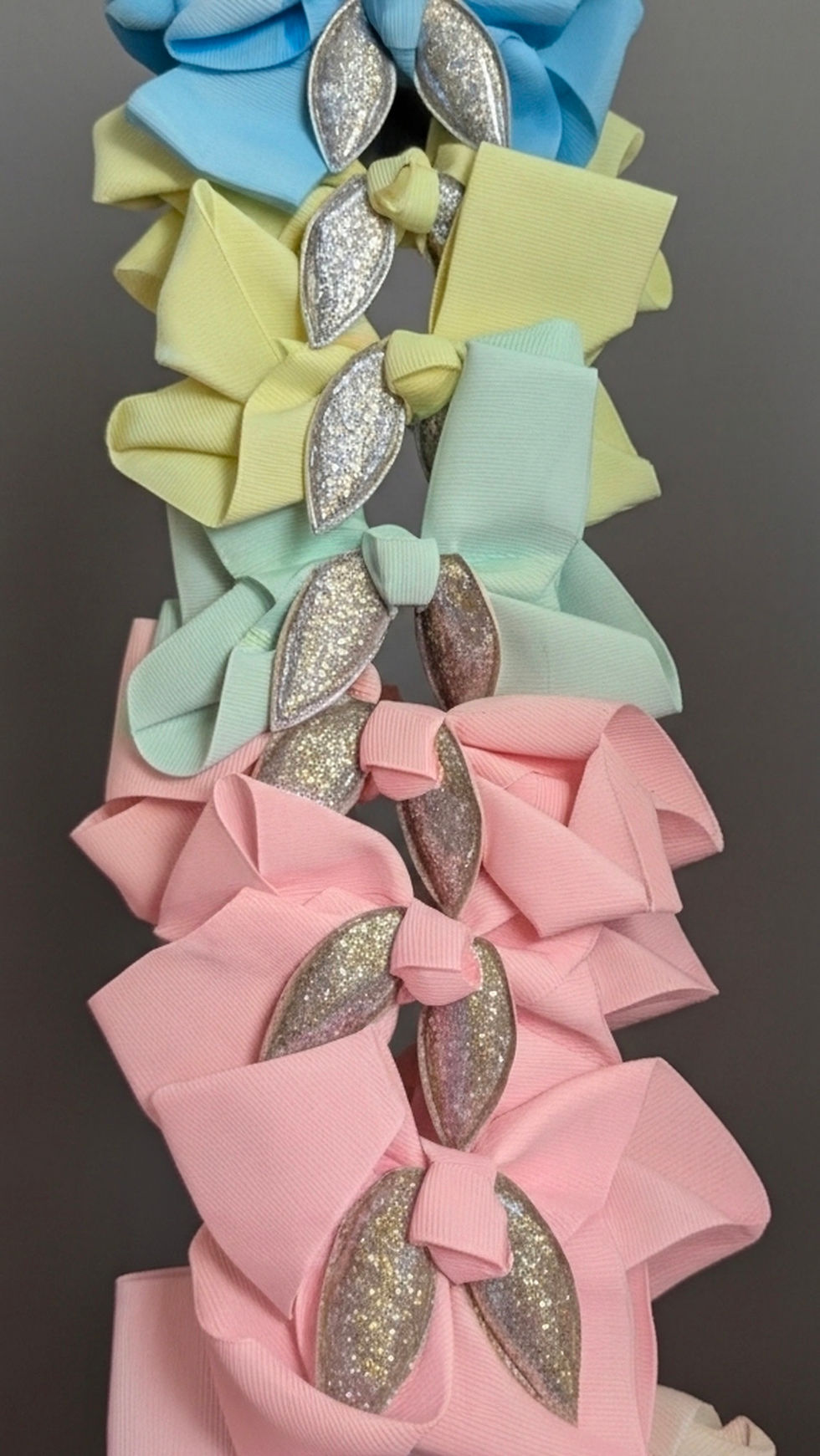 Thumbnail: Easter Hair Bows - Design 1