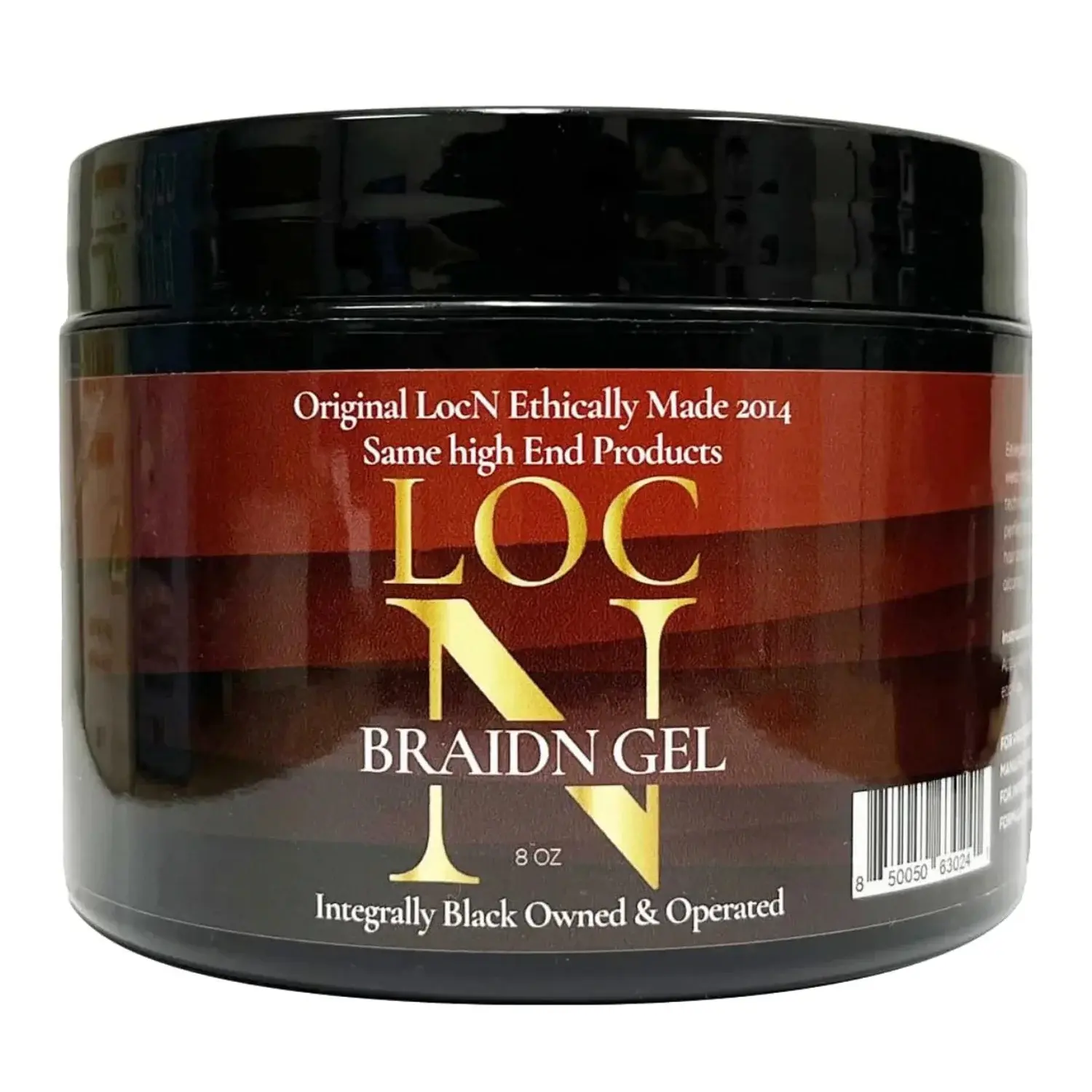 LOC N Twists Braids Wave Edge Gel, Extra Hold 8oz