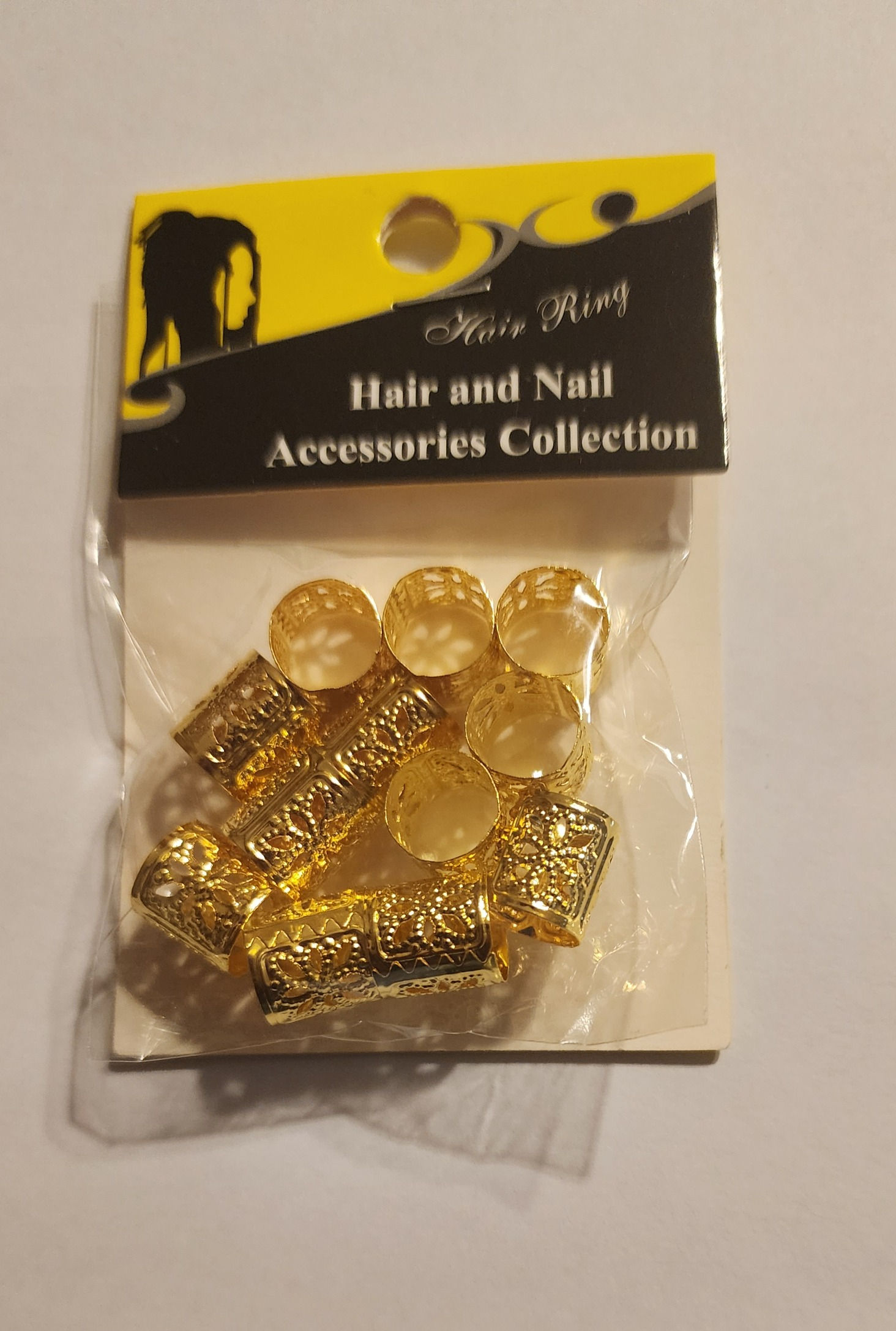Gold Hair and Nail Accessories Collections