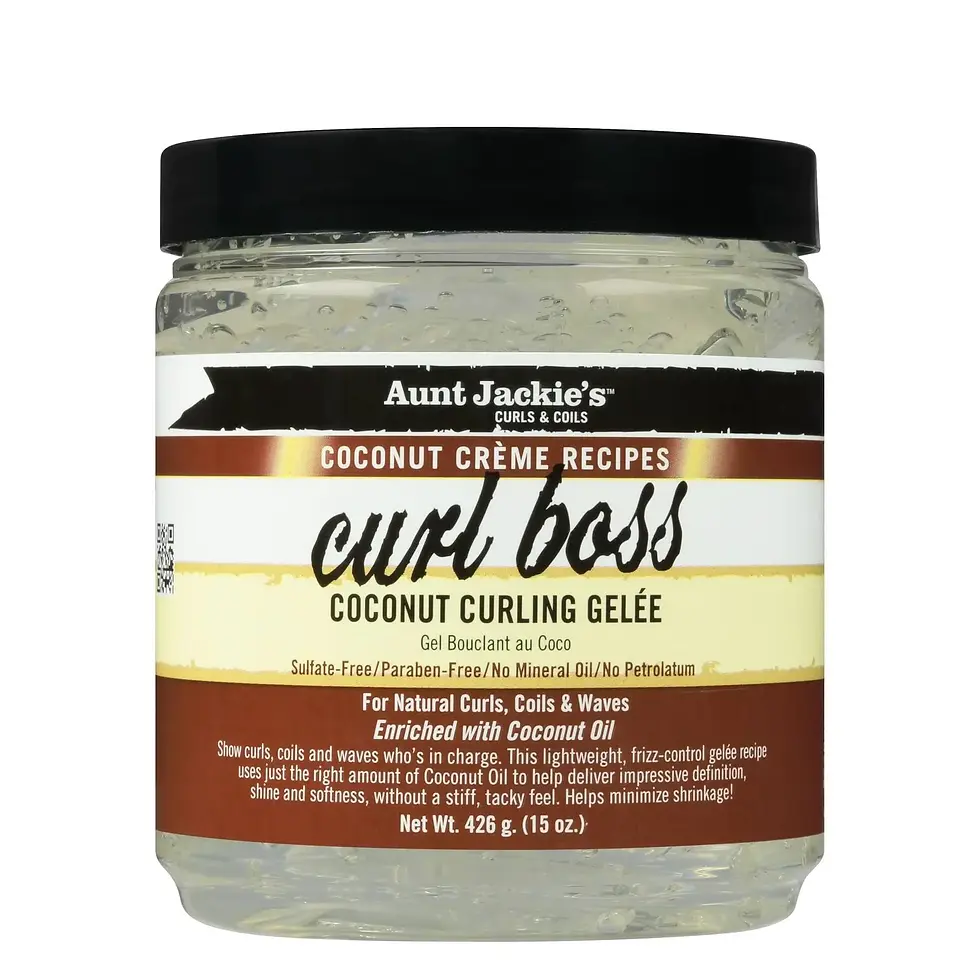 Aunt Jackie’s Curl Boss Coconut Curling Gelée 15oz