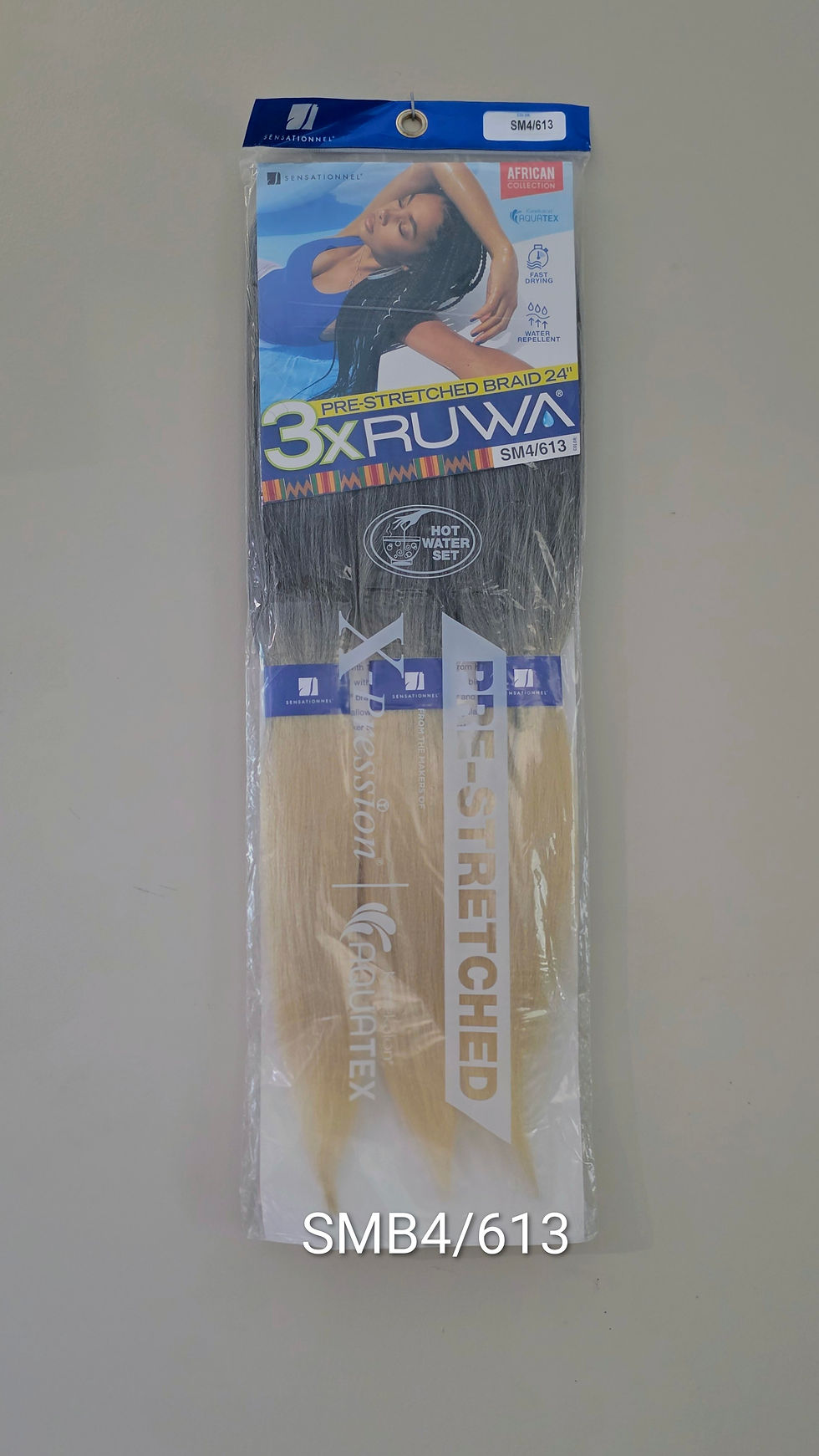 Thumbnail: 24" Sensationnel 3X RUWA Braid Hair