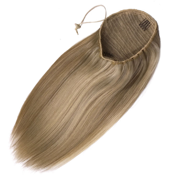 Thumbnail: Cheerleader Ponytail  - Straight - Drawstring - Human Hair