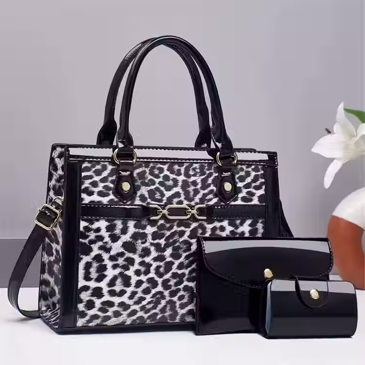 Thumbnail: Luxury Leopard Designer Handbag