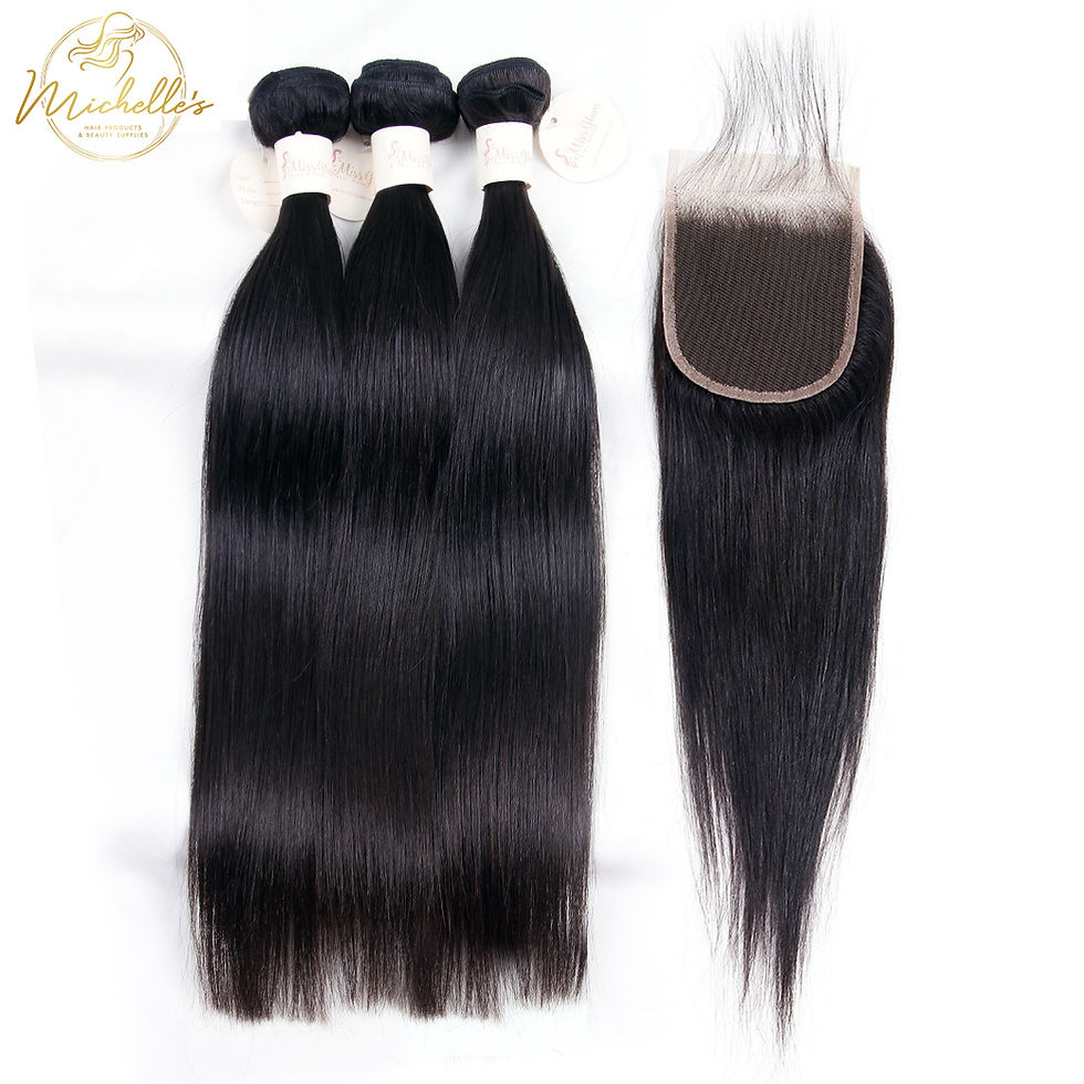 Thumbnail: Extensions -  Straight - Brazilian - Human Hair