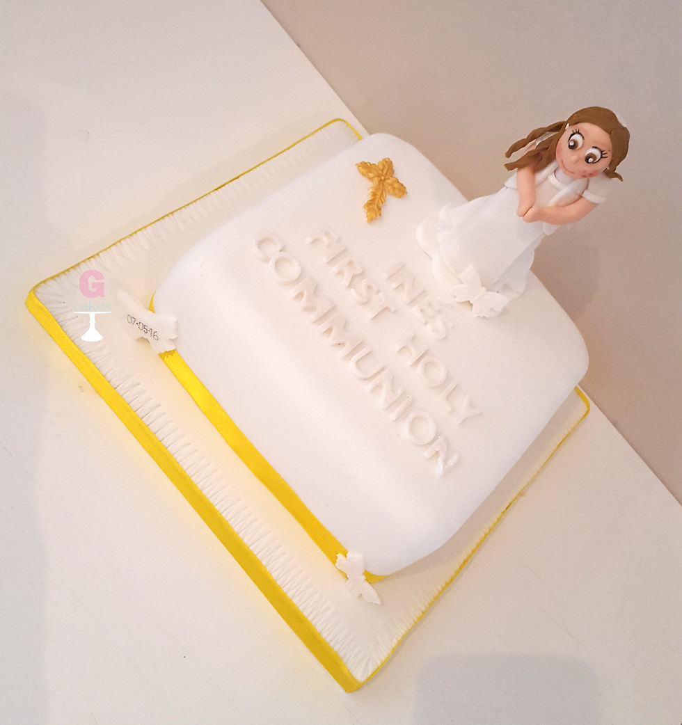 Communion Cake for girl