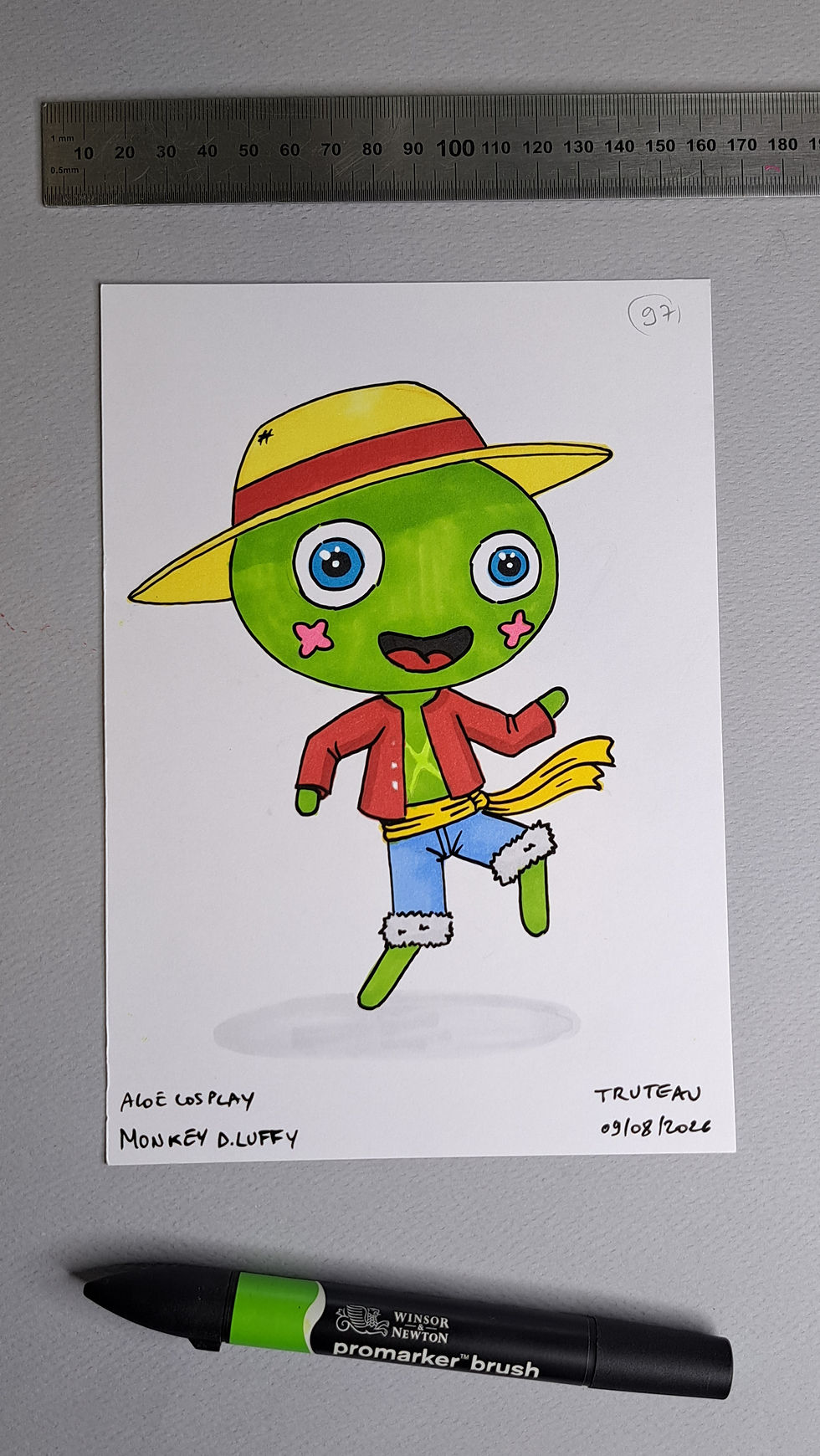 Miniature : Dessin original Aloe Cosplay
