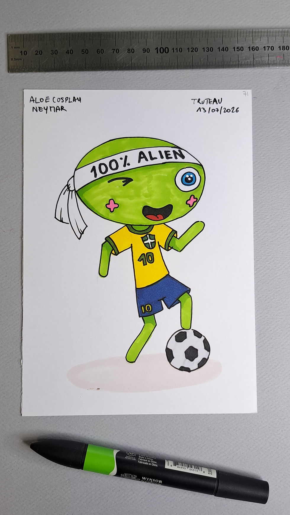 Miniature : Dessin original Aloe Cosplay