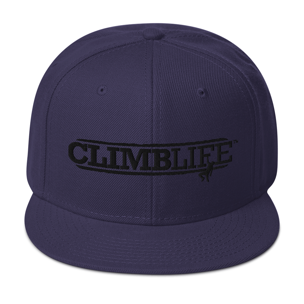 Thumbnail: ClimbLife™ Branded Boulderer's Snapback Hat