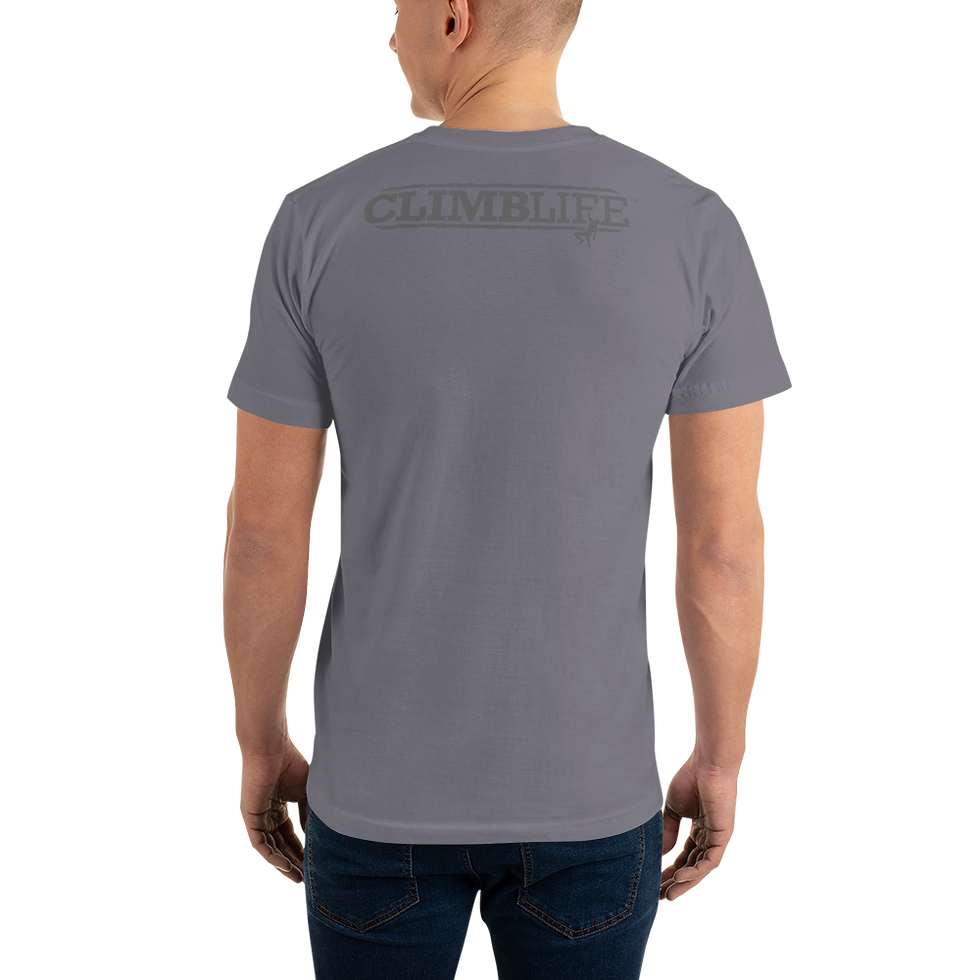Thumbnail: ClimbLife™ Resist Gravity Grey Logo T-Shirt