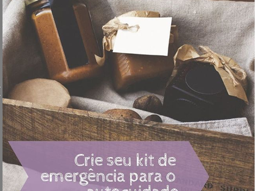 Kit de emergência para o autocuidado