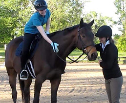 Riding lesson
