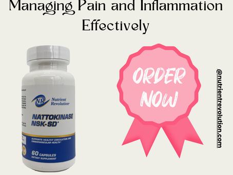 Essential Supplements for Managing Pain and Inflammation Effectively