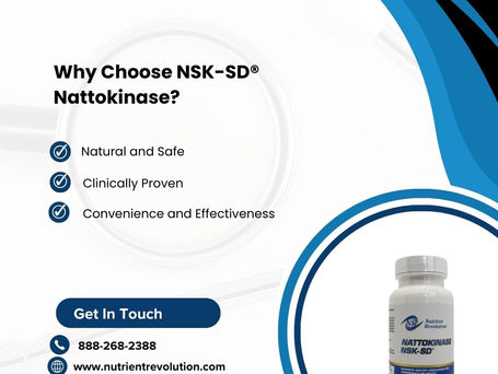 The Science Behind NSK-SD® Nattokinase: How It Improves Circulation