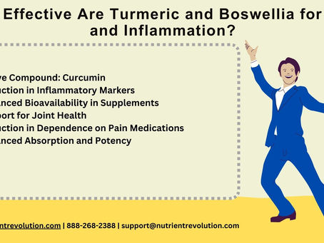 How Effective Are Turmeric and Boswellia for Pain and Inflammation?