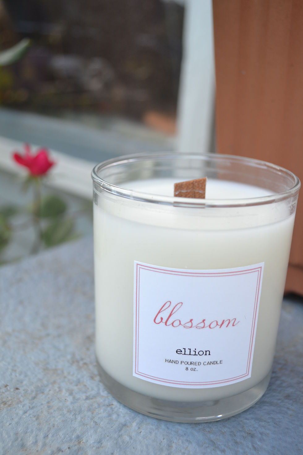 Thumbnail: blossom wood wick tumbler - 8oz