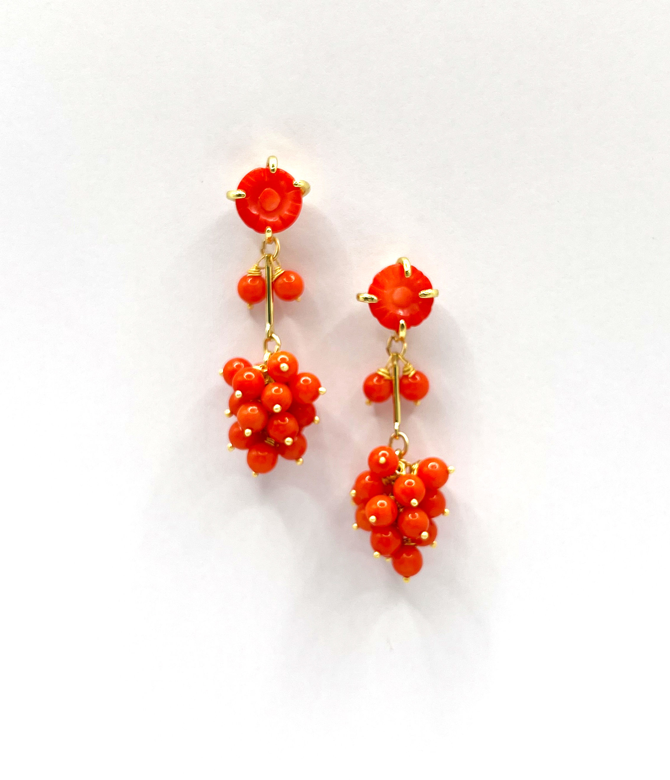 PENDIENTES TWINS RACIMOS S