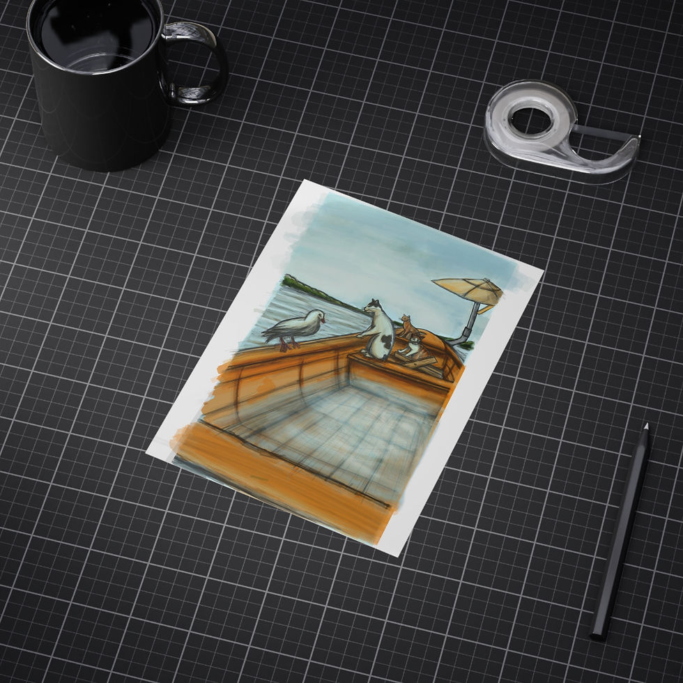 Thumbnail: Unlikely Shipmates Print