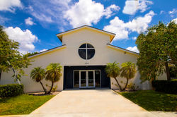 The front of our church