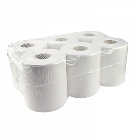 Tekercses kéztörlő - 19 cm átmérő - 2 rétegű - 100%cell