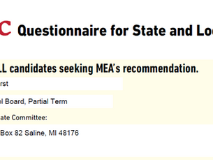MEA Screening and Recommendation