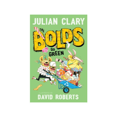 light green cover with hectic Bold family