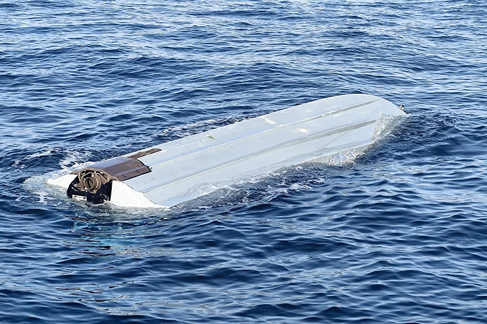 Adrift Magura USV near Hopa, Turkey