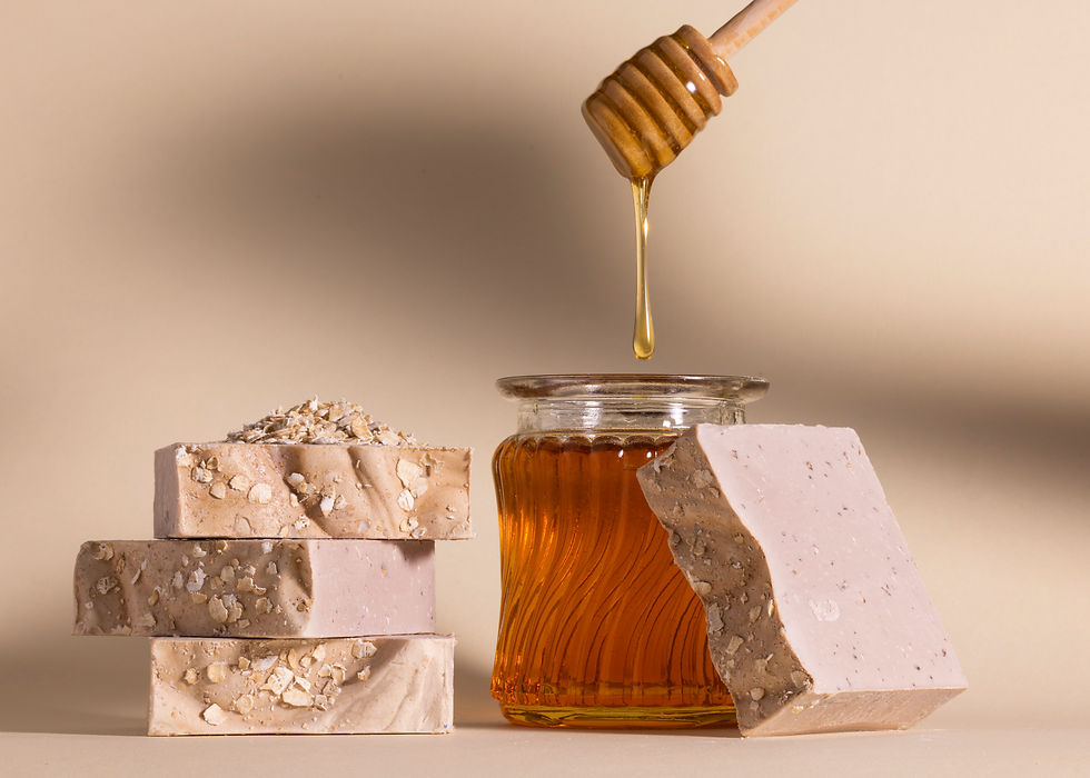 Honey and Oat Body Soap - The Soapery