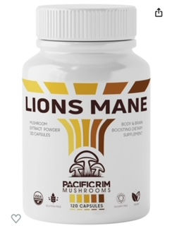 Lion's Mane Mushroom Capsules