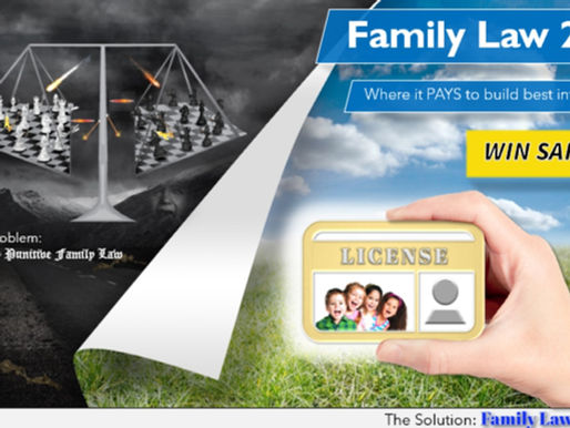 What Family Law 2.0 is not. 